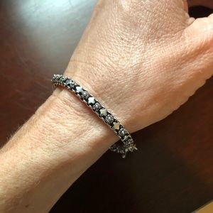 Blanc De Noir handcrafted bracelet